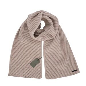 Allsaints Scarf Blush Pink Wool Blend Sweater Rib Knit All Saints Winter New NWT